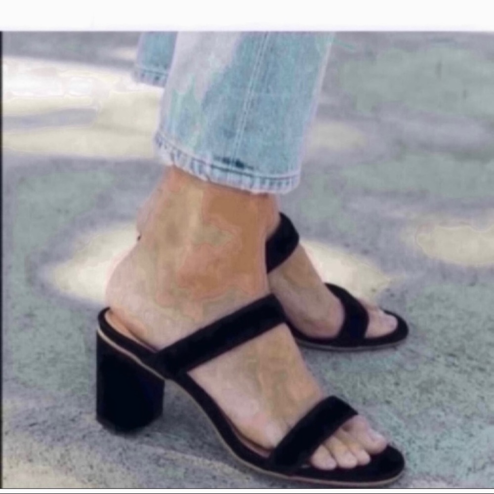 Soludos Ines Heel in Black Size US 7